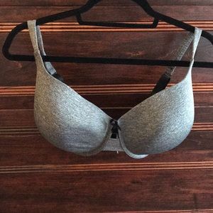 Dark gray bra (36 DDD)